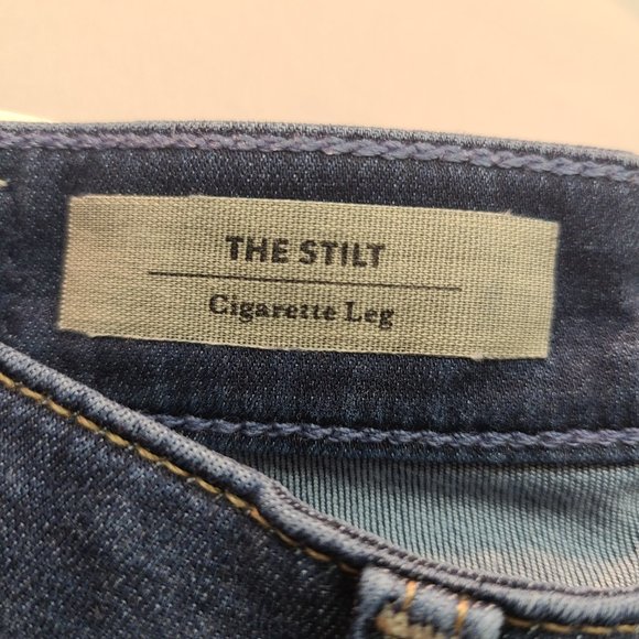 Ag Adriano Goldschmied Women's Skinny Jeans - Dark Blue - Picture 7 of 11